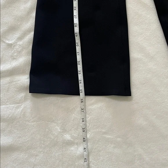 Theory Black Cropped Women's Pants - Picture 4 of 12